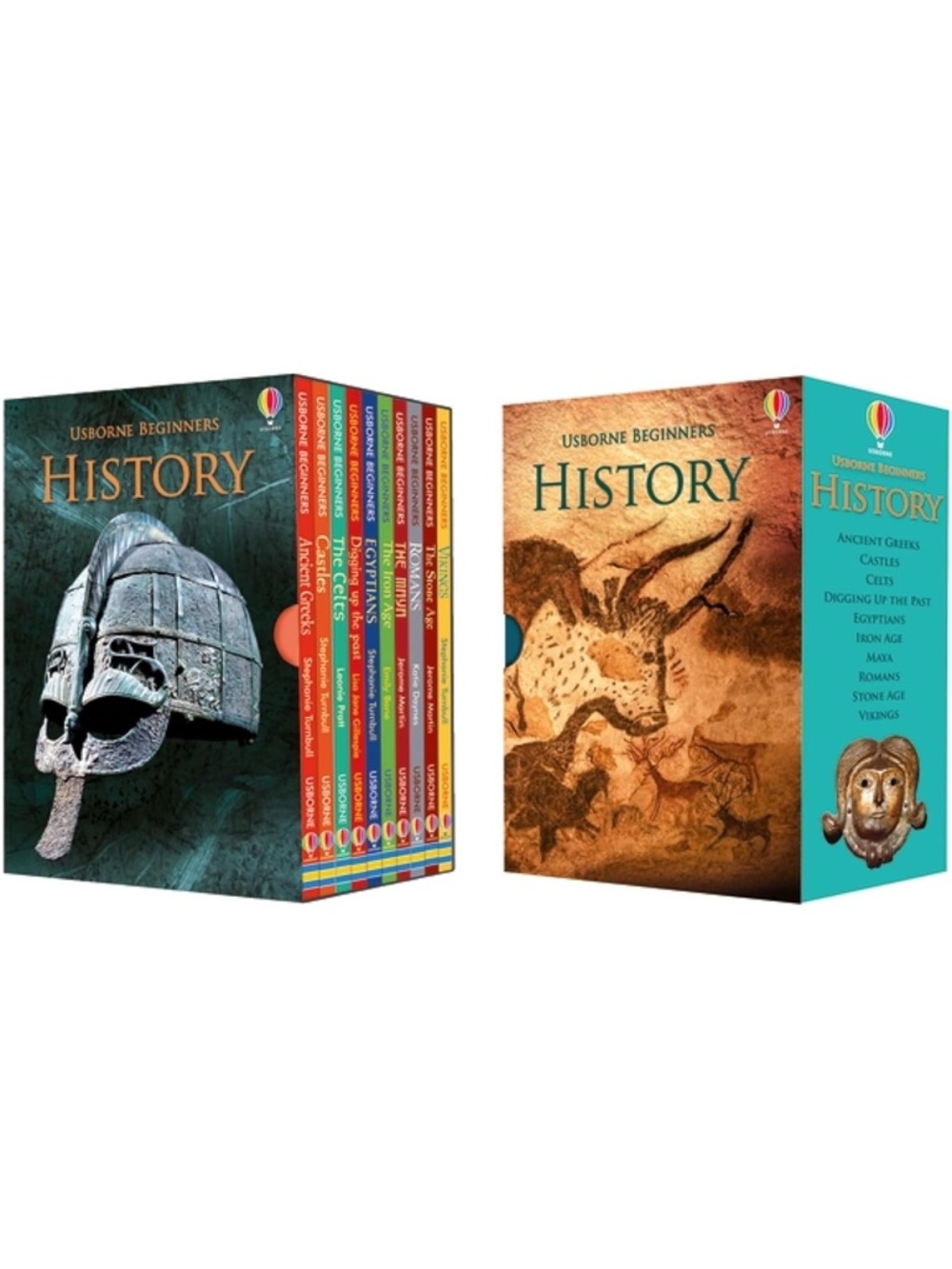 Usborne Beginners History 10 Books Collection Box Set